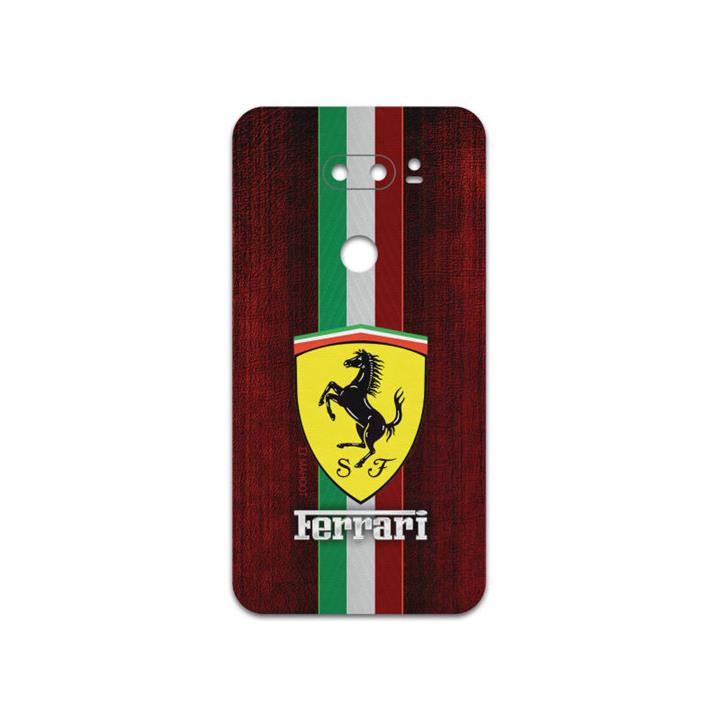 برچسب پوششی ماهوت مدل Ferrari مناسب برای گوشی موبایل ال جی V30 MAHOOT Ferrari Cover Sticker for LG V30